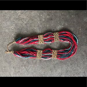 Long beaded necklace